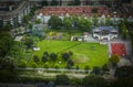 The Hague, NL in tilt-shift miniature