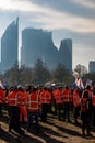 The Hague, South Holland/ The Netherlands - Oktober 30 2019, Builders protest against regulations of Nitrogen emissions and PFAS