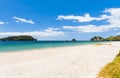 Hahei Beach at Coromandel Peninsula on New Zealand