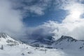 hahnenkamm ski area in tyrol