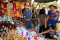 HAI DUONG, VIETNAM, SEPTEMBER, 6: People selling good on September, 6, 2014 in Hai Duong, Vietnam