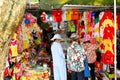 HAI DUONG, VIETNAM, SEPTEMBER, 6: People selling good on September, 6, 2014 in Hai Duong, Vietnam