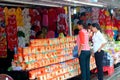 HAI DUONG, VIETNAM, SEPTEMBER, 6: People selling good on September, 6, 2014 in Hai Duong, Vietnam