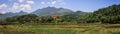 Panoramic view of the Hai Van Pass, Thua Thien-Hue Province, Vietnam