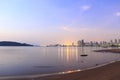 Haicang bay dawn, adobe rgb Royalty Free Stock Photo