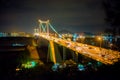 The Haicang Bridge of Xiamen City Royalty Free Stock Photo