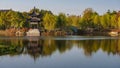 Haichun Tower Garden Royalty Free Stock Photo