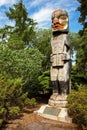 Haida totem pole at Alberta Legislature Bulding Edmonton Alberta