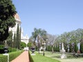 Haifa Bahai Gardens Alleya 2003 Royalty Free Stock Photo