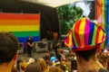 Haifa 2019 Pride Parade - Colorful hat