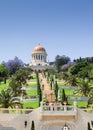 Bahai temple, Haifa, Israel Royalty Free Stock Photo