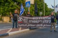 19th week of anti-government protest in Haifa