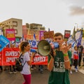 19th week of anti-government protest in Haifa