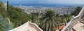 Haifa, Israel, Middle East, skyline, Mediterranea Sea, gardens, Bahai Royalty Free Stock Photo