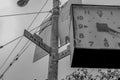 Haight-Ashbury Street Sign with Clock 8