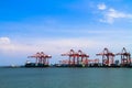 Haikou port, China Royalty Free Stock Photo