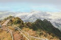 Hike Stairway to Heaven, Haiku Stairs, Hawaii, Oahu, USA