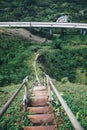 Hike Stairway to Heaven, Haiku Stairs, Hawaii, Oahu, USA