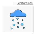 Hail color icon