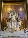Hail Peace Mary Basilica Santa Maria Maggiore Rome Italy Royalty Free Stock Photo