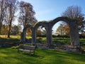 Hailes Abbey ruins in Cotswold, United Kingdom