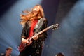 Haim (band), performance at Heineken Primavera Sound 2014 Festival Royalty Free Stock Photo