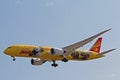 Hainan Airlines Boeing 787-9 With Kung Fu Panda Livery Side Profile