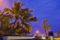 Hainan sanya airport smoking area scenery