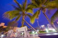 Hainan sanya airport smoking area scenery Royalty Free Stock Photo