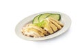 Hainanese Chicken Rice Royalty Free Stock Photo