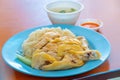 Hainanese Chicken rice, famous  in singapore Royalty Free Stock Photo