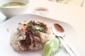 Hainanese chicken with rice, Steam chicken with rice, sauce