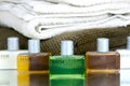 Hair And Body Products Royalty Free Stock Photo