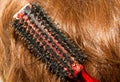 Hair brush comb Royalty Free Stock Photo