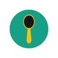 Hair brush illustration Royalty Free Stock Photo