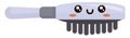 Hair brush, illustration, vector Royalty Free Stock Photo