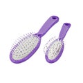 Hair brushes. Royalty Free Stock Photo