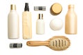 Hair care products Royalty Free Stock Photo