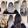 Hair coloring many different options