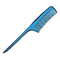 Hair comb icon