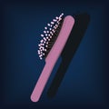 Hair comb icon