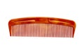 Hair comb isolated on a white background