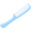Hair comb vector flat vector brush isolated