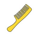 Hair combs vector icon.