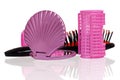 Hair curlers Royalty Free Stock Photo