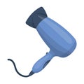 Hair dryer.Barbershop single icon in cartoon style vector symbol stock illustration web. Royalty Free Stock Photo