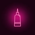 hair dyeing neon icon. Elements of Women\'s accessories set. Simple icon for websites, web design, mobile app, info graphics