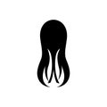 Hair extensions icon