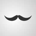 Hair mustaches icon