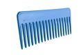 Hair plastic comb isolated